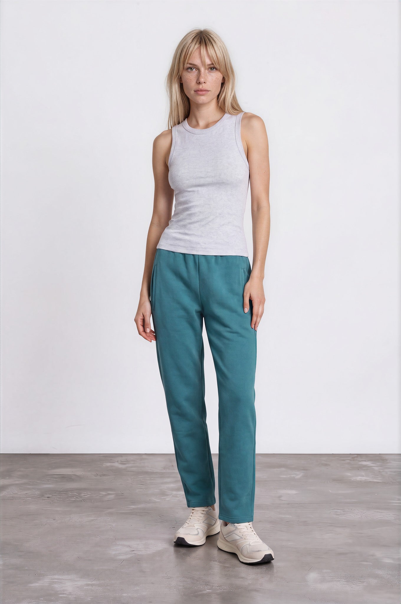 Women's Cozy Fleece Lined Sweatpants - Relaxed Fit - Made in USA