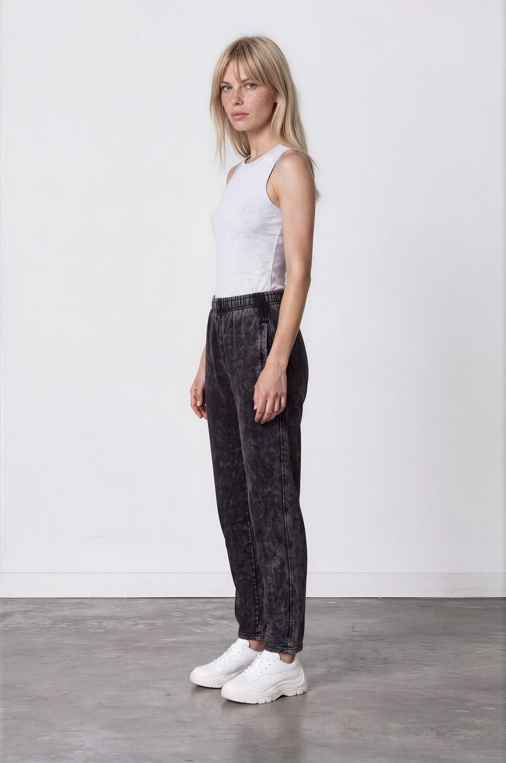 Women's Cozy Fleece Lined Sweatpants - Relaxed Fit - Made in USA