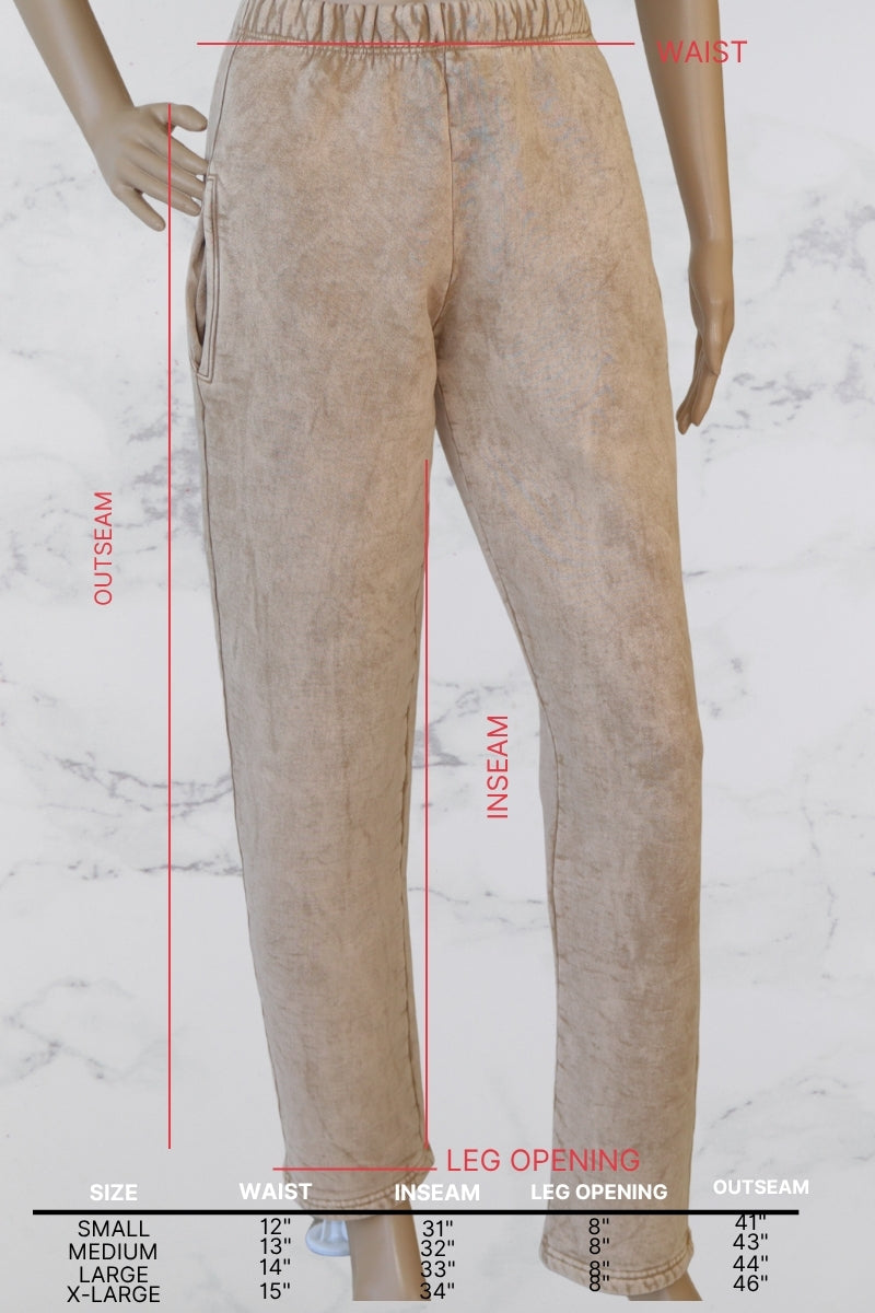 Women's Cozy Fleece Lined Sweatpants - Relaxed Fit - Made in USA